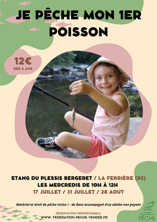 Je pêche mon 1er poisson